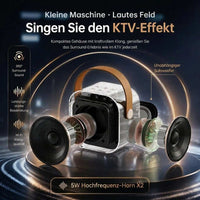 Bluetooth Karaoke Machine met Microfoon | Sangesse
