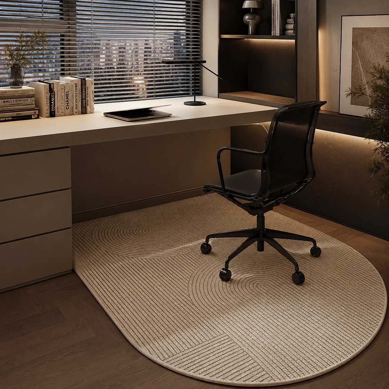 Vloerbeschermmat voor Bureaustoel | Bureau Stoel Onderlegger | RollSchild