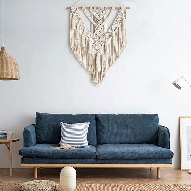Boheemse Macramé Wandtapijt
