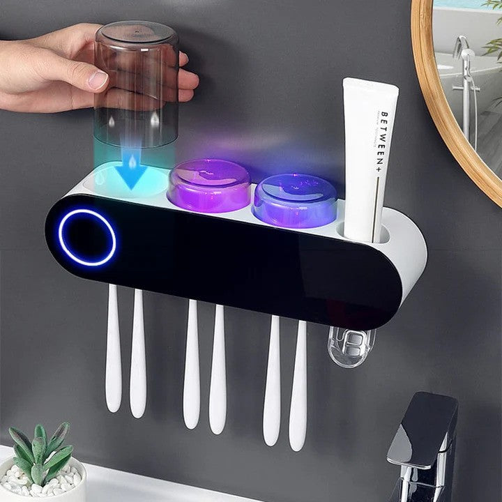 Tandenborstelhouder met automatische desinfectie | BrushDock