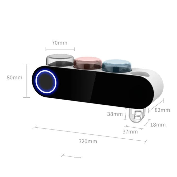 Tandenborstelhouder met automatische desinfectie | BrushDock