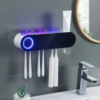Tandenborstelhouder met automatische desinfectie | BrushDock
