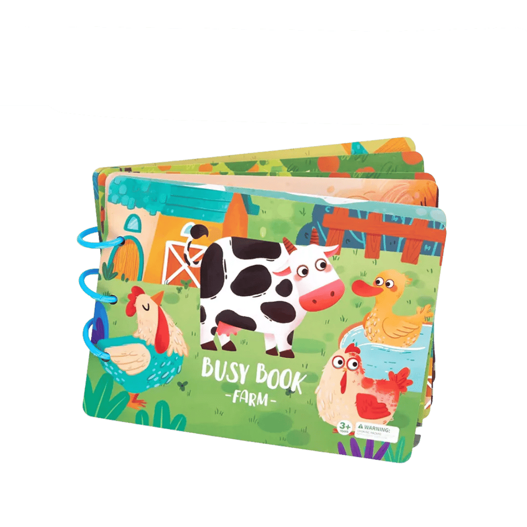 BusyBook - Zintuigenboek voor kinderen