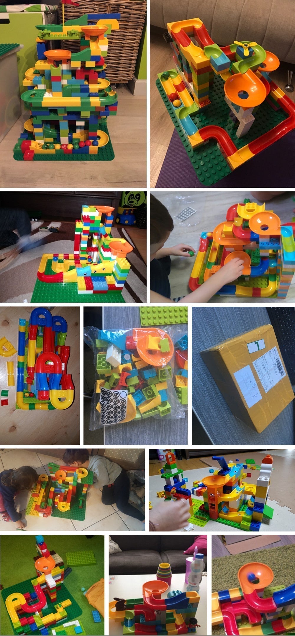 Blocks Marmerbaan - Maak je eigen knikkerbaan | Plezier en leren