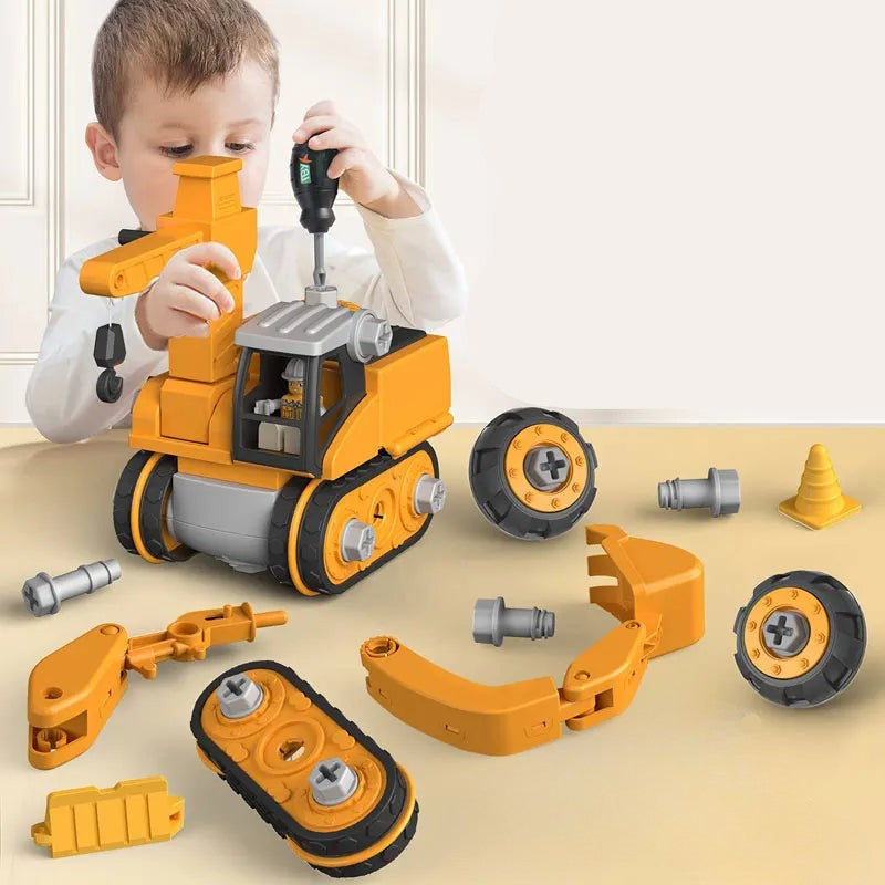 Master Builder Engineer Set - Bouw je eigen werkvoertuig - Speelgoed
