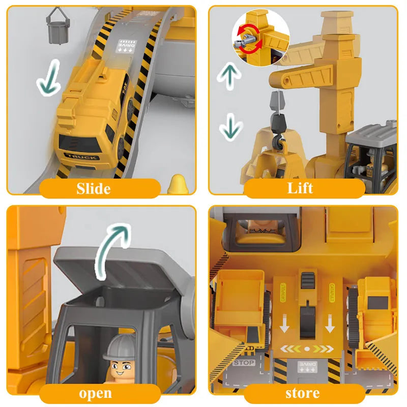 Master Builder Engineer Set - Bouw je eigen werkvoertuig - Speelgoed