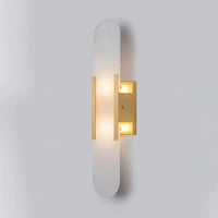 Moderne Wandlamp van Marmer met Gouden Details – Luxe Verlichting