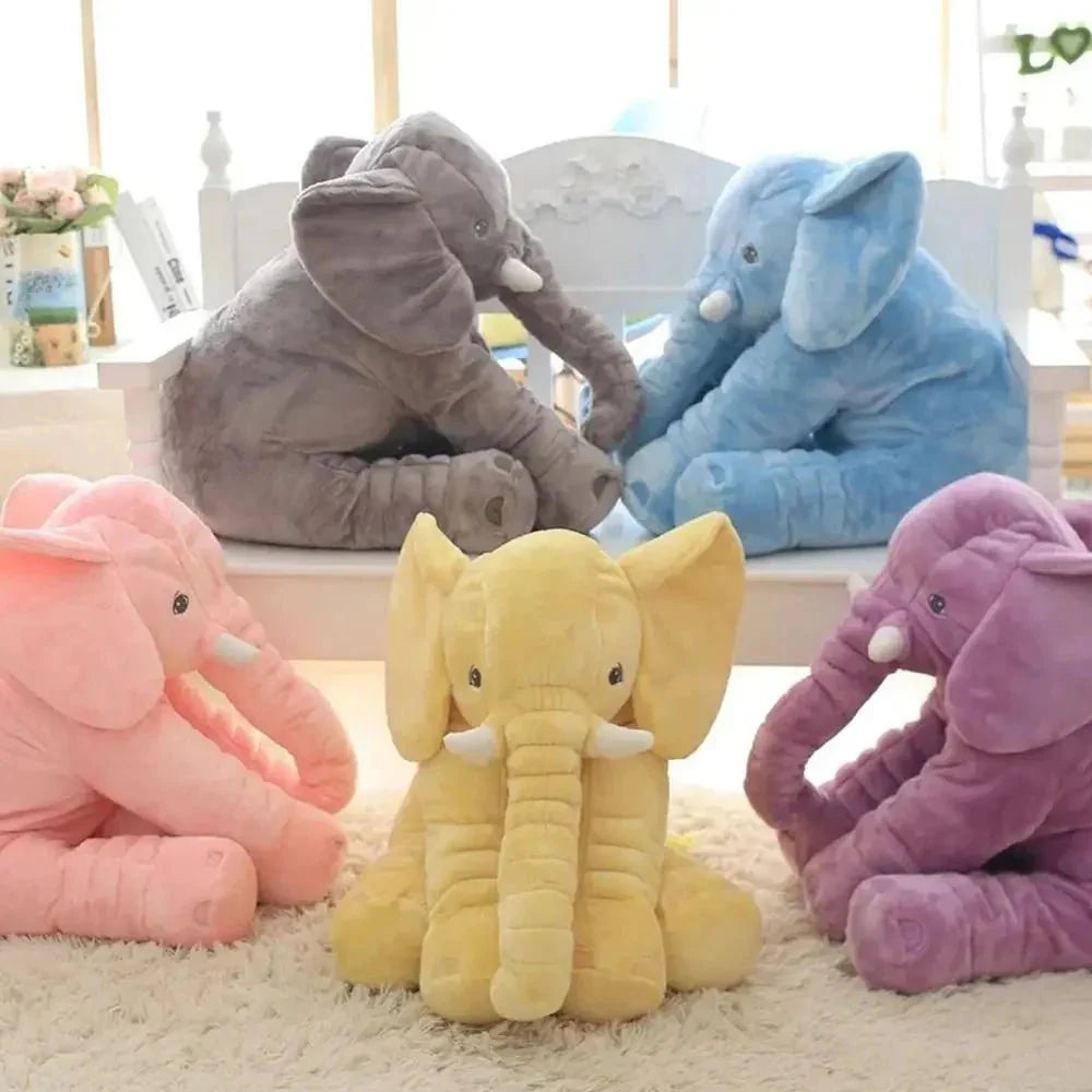 PlushElephant Knuffelkussen – Superzacht & Comfortabel voor Baby’s en Kinderen