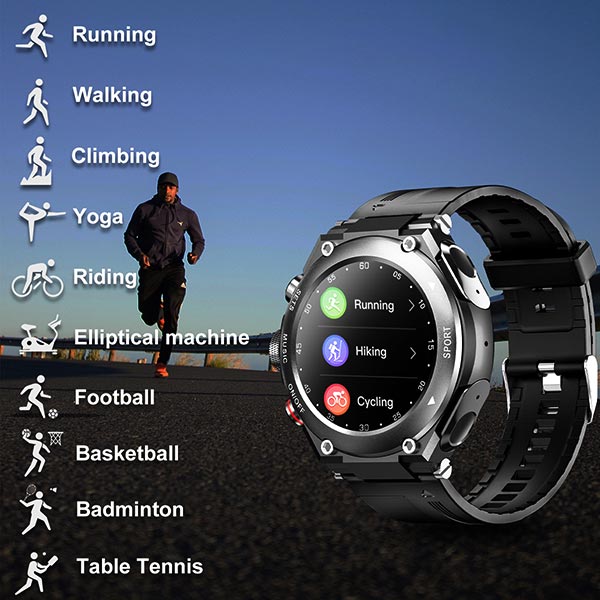 SoundFusion | Smartwatch met geïntegreerde oortjesopslag