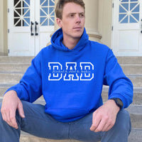 PapaHug | Custom Dad Hoodie met kindernamen, perfect cadeau voor vaderdag