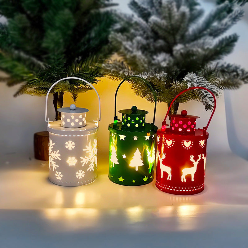 LuxeGlow Nordic LED Lantaarns | Elegante elektronische kaarsen voor een warme, feestelijke sfeer dit vakantieseizoen