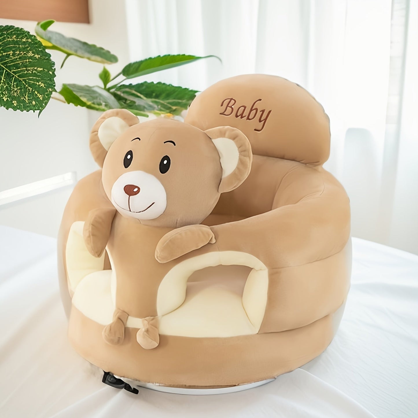 Zachte Baby Zitstoel – Leuk en Comfortabel voor Eerste Zit- en Sta-avonturen