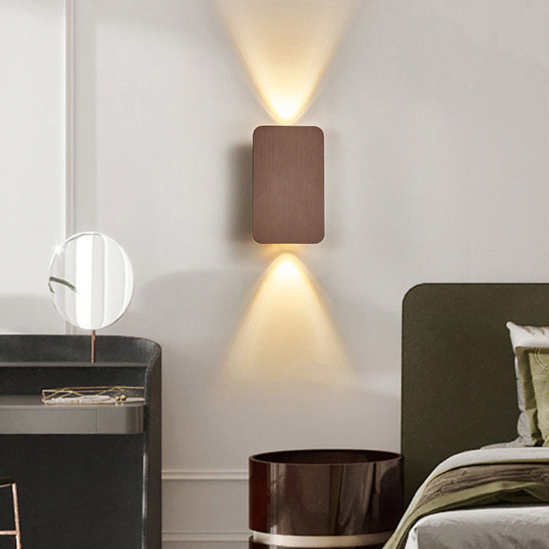 Moderne Vierkante Wandlamp Nova Slaapkamer/Woonkamer