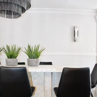 Moderne Wandlamp van Marmer met Gouden Details – Luxe Verlichting