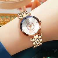 Sterren Vrouwen RVS Horloge