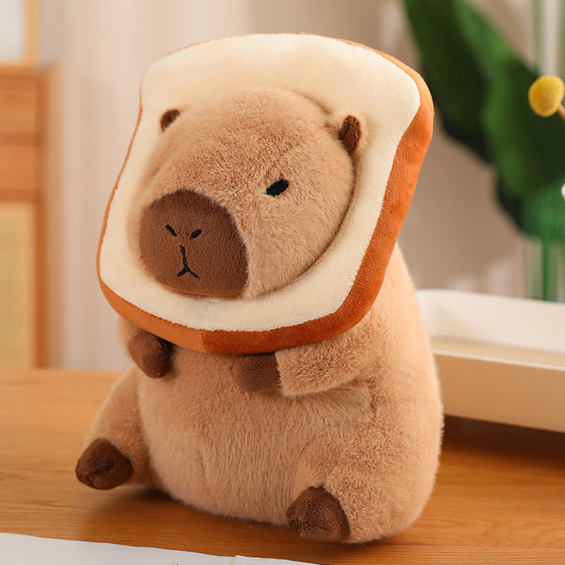 CuddleCapy Knuffelpop Pluche | Capibara & Konijn Ontwerp | Zacht Knuffeldier in Verschillende Stijlen & Maten