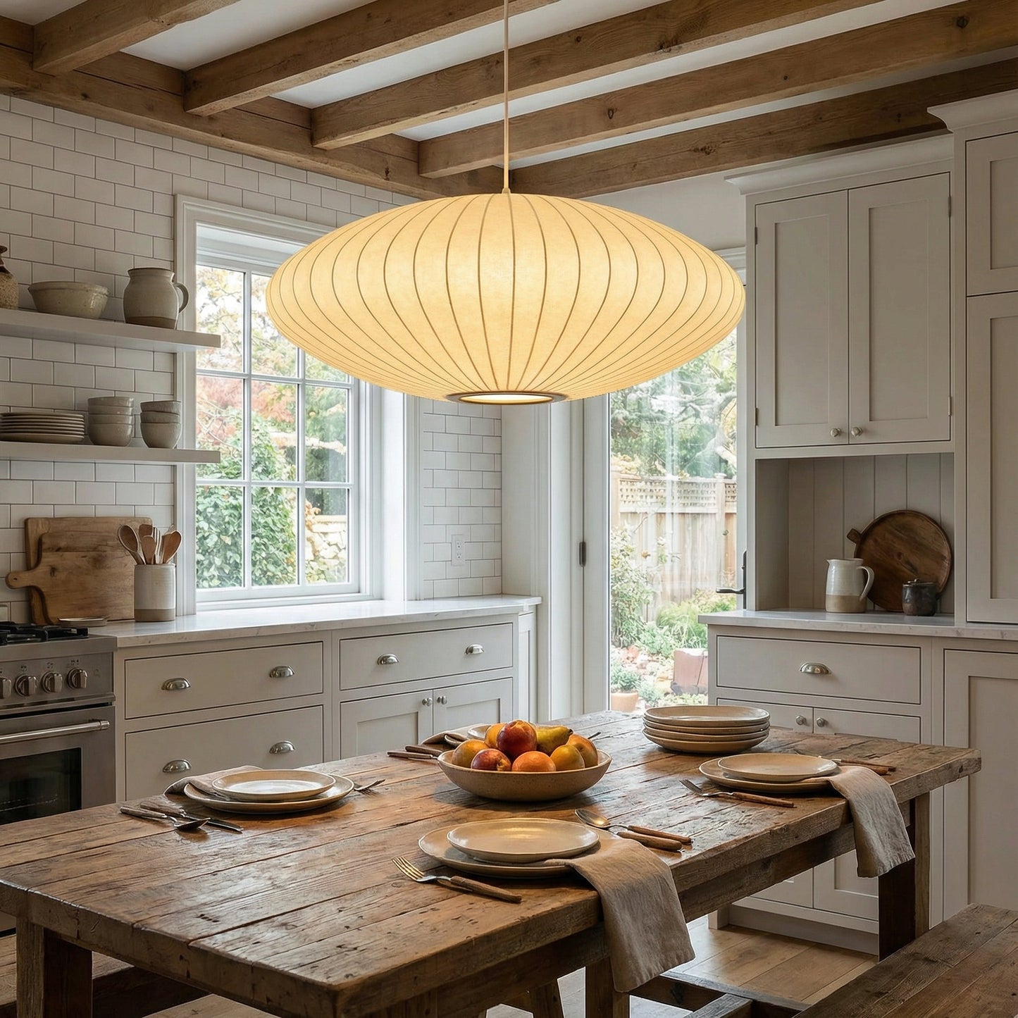 Italiaanse Zijden Hanglamp