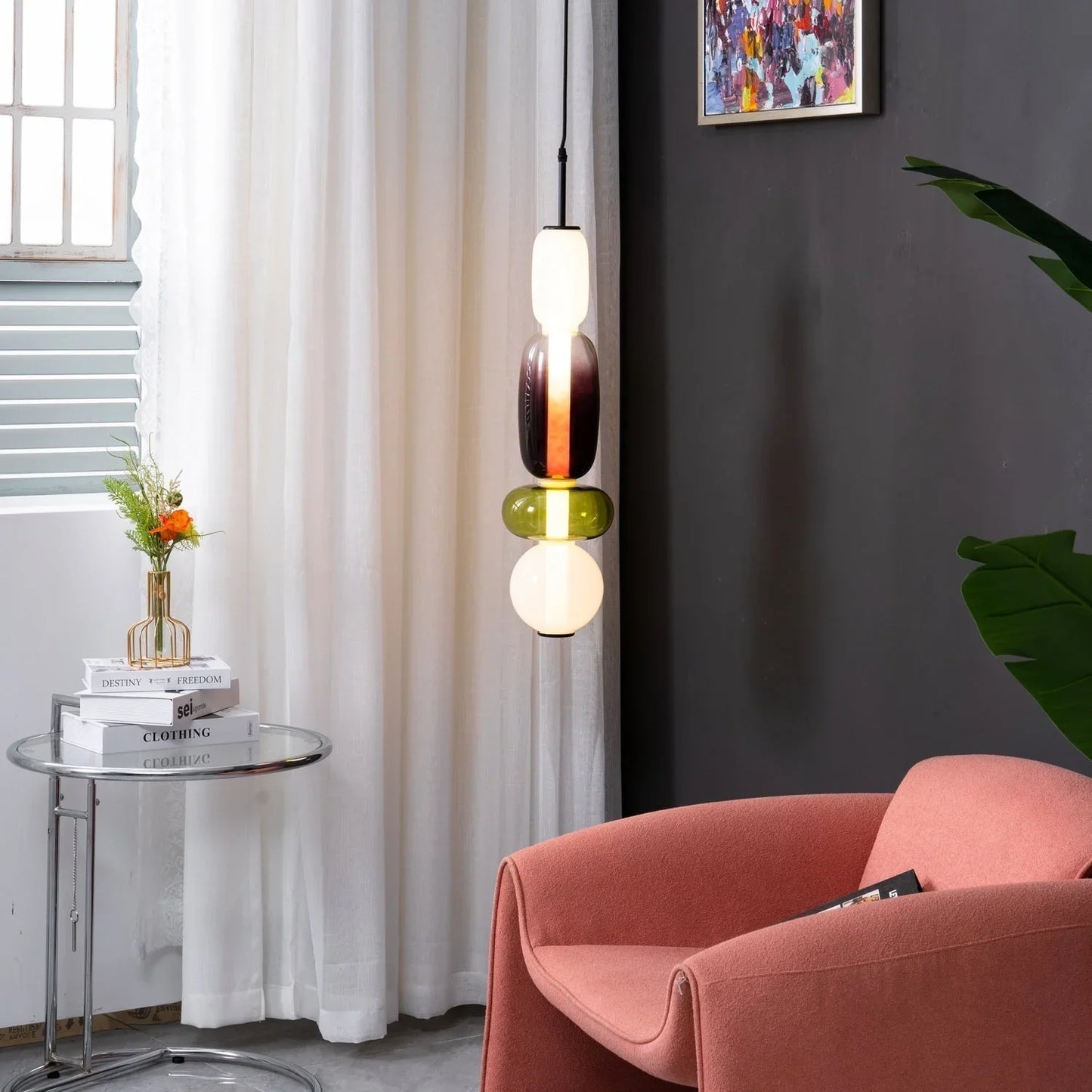Vesa Nordic Gekonfijte Glas Hanglamp