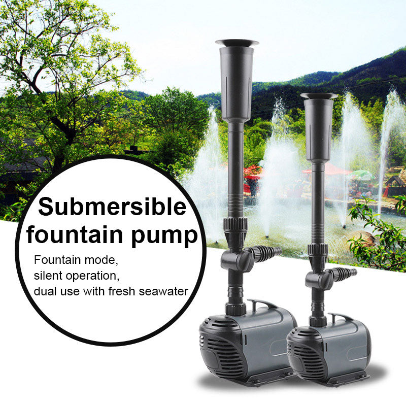 HydroFlow™ | Duurzame Multifunctionele Fonteinpomp met Verstelbare Doorstroming