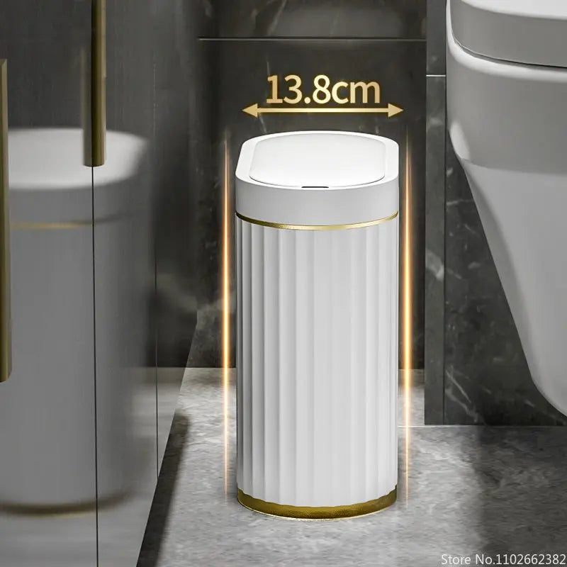 Slimme Touchless Sensor Prullenbak Moderne Badkamer Afvalbak