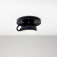 Aria Moderne Koffiekoppen Keramische Flush Plafondverlichting