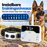 Trainingshalsband Grote Hond – 2-in-1 Draadloze Trainer met Bereik tot 300 m