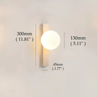 Abigail Travertine Wandlamp