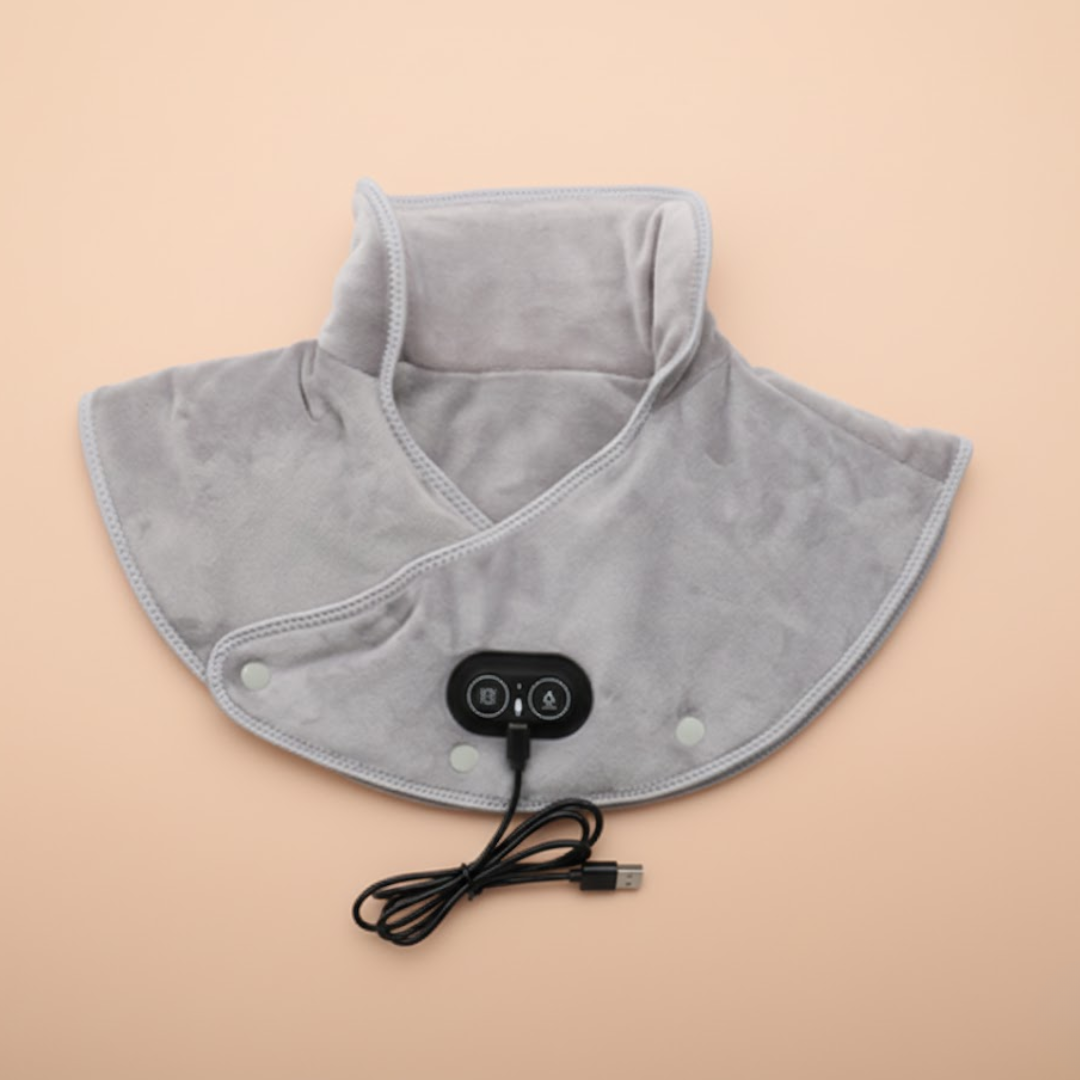CalmWrap | Warmtebedekking voor Nek en Schouders – Snelle Pijnverlichting