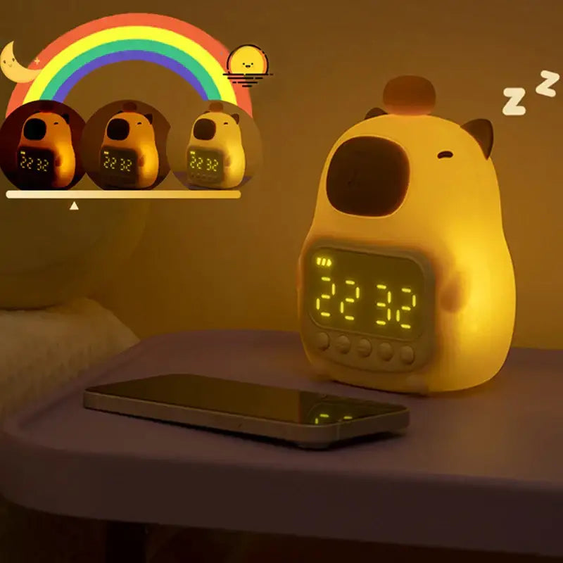 Capybara Digitale Wecker met LED-display