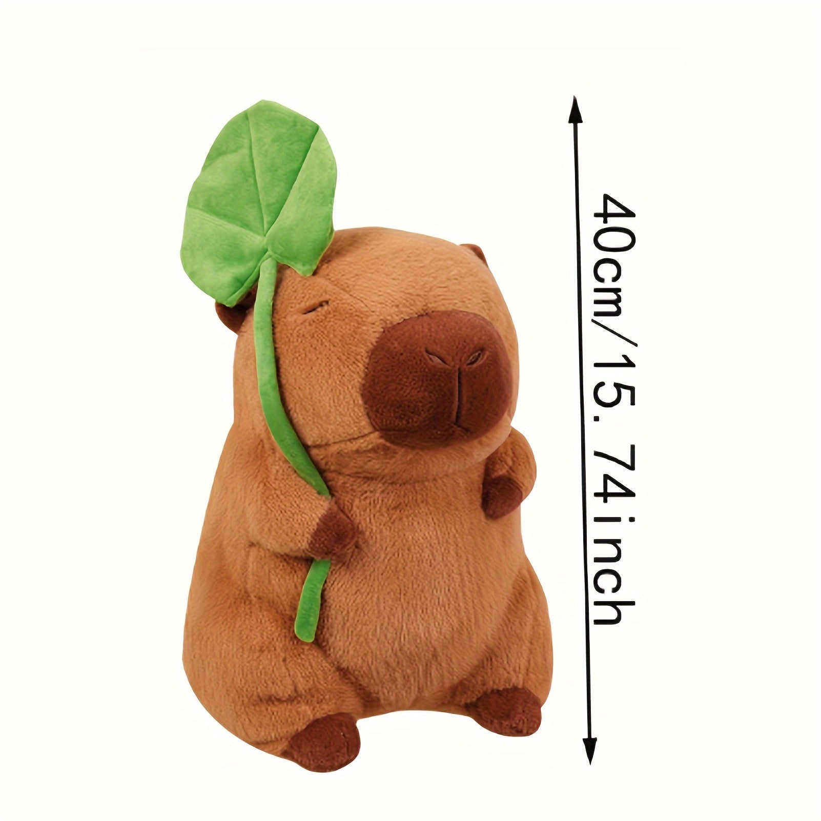 Capybara Knuffeldier voor baby's, kinderen en volwassenen | Schattig knuffeldier | Pluche dier | CapySnug