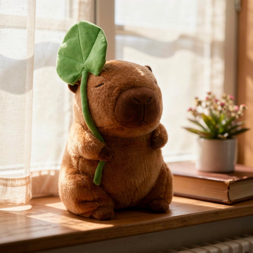 Capybara Knuffeldier voor baby's, kinderen en volwassenen | Schattig knuffeldier | Pluche dier | CapySnug