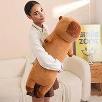Capybara Knuffeldier | Pluche Dier voor Ontspanning | Stoffen Dier | CuddleCapi