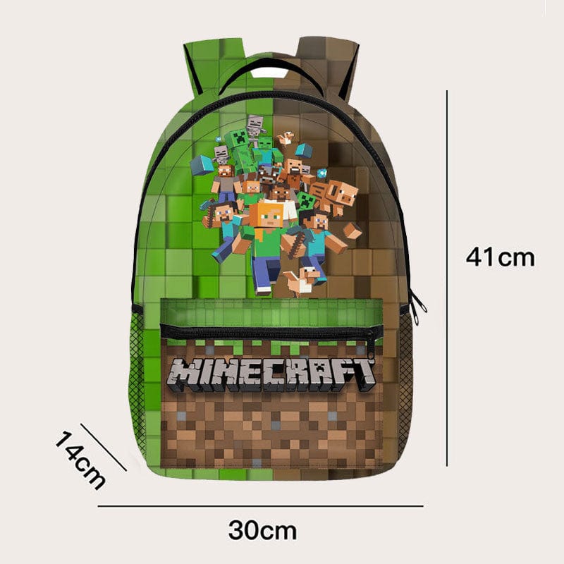 Minecraft Rugzak | Volledige Print | Schoolavontuur