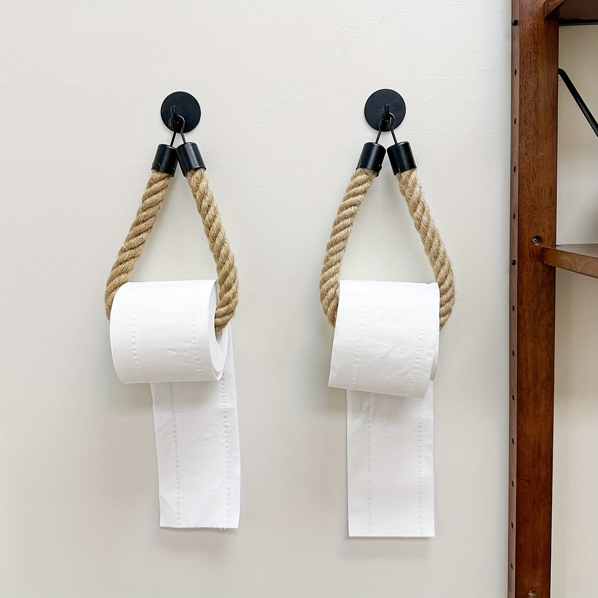 Hennep Touw Toiletpapier Houder - Voor Stijlvolle Badkamers