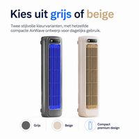 AirWave – Draagbare Oplaadbare Airconditioner met 12 Uur Batterijduur