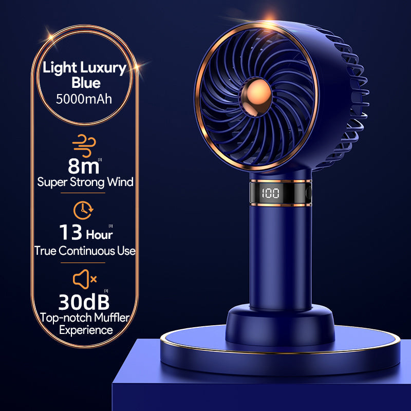 Draagbare 5000mAh Handheld Mini Airconditioning Ventilator
