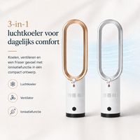 AirPure Pro – 3-in-1 Luchtkoeler met UV-reiniging & Ionisator | 6L Draagbare Ventilator