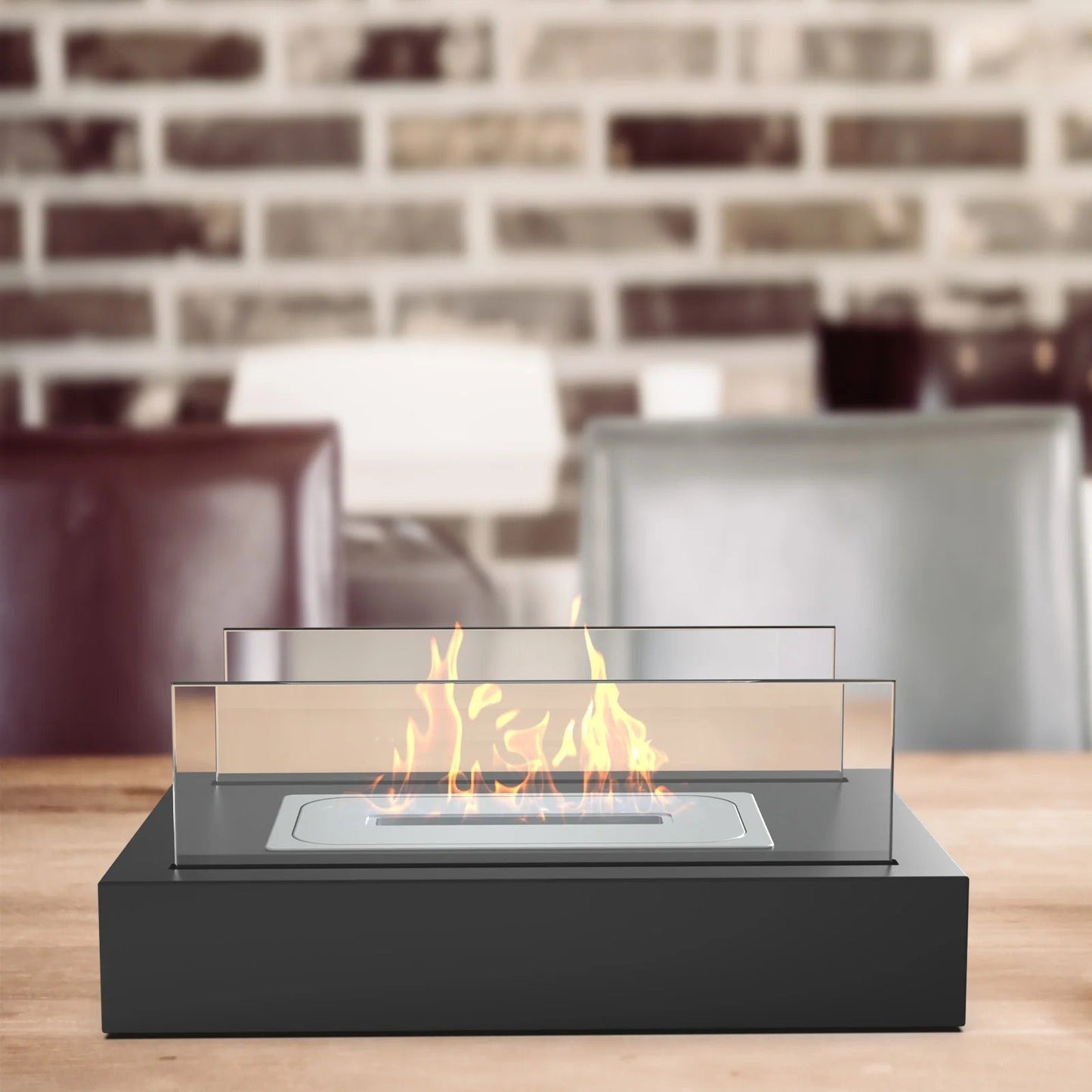 SereneFlame - Luxe sfeerhaard voor een betoverende buitenomgeving