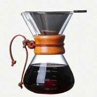 Skanto | Chemex Koffiekan met Hario V60 Dripper Set – Precies Brouwen met Stijl