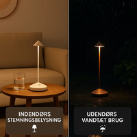 ClarityGlow | Draadloze Tafellamp met Dimbare Verlichting en Waterdicht Ontwerp