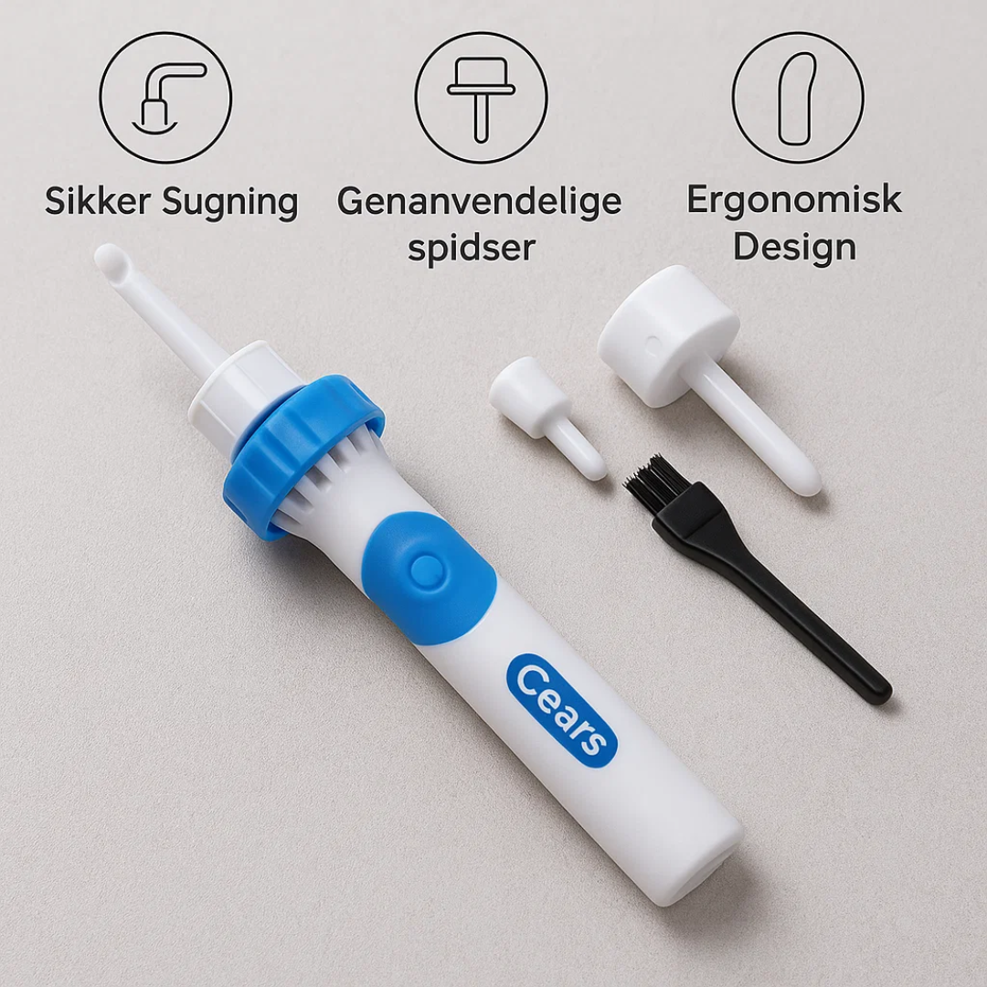 ClearEar | Verwijder Oorsmeer Delicaat met Aspiratie