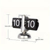 PrestigeFlip Retro Klok | Creatieve automatische flip klok voor woonkamer of kantoor decorati