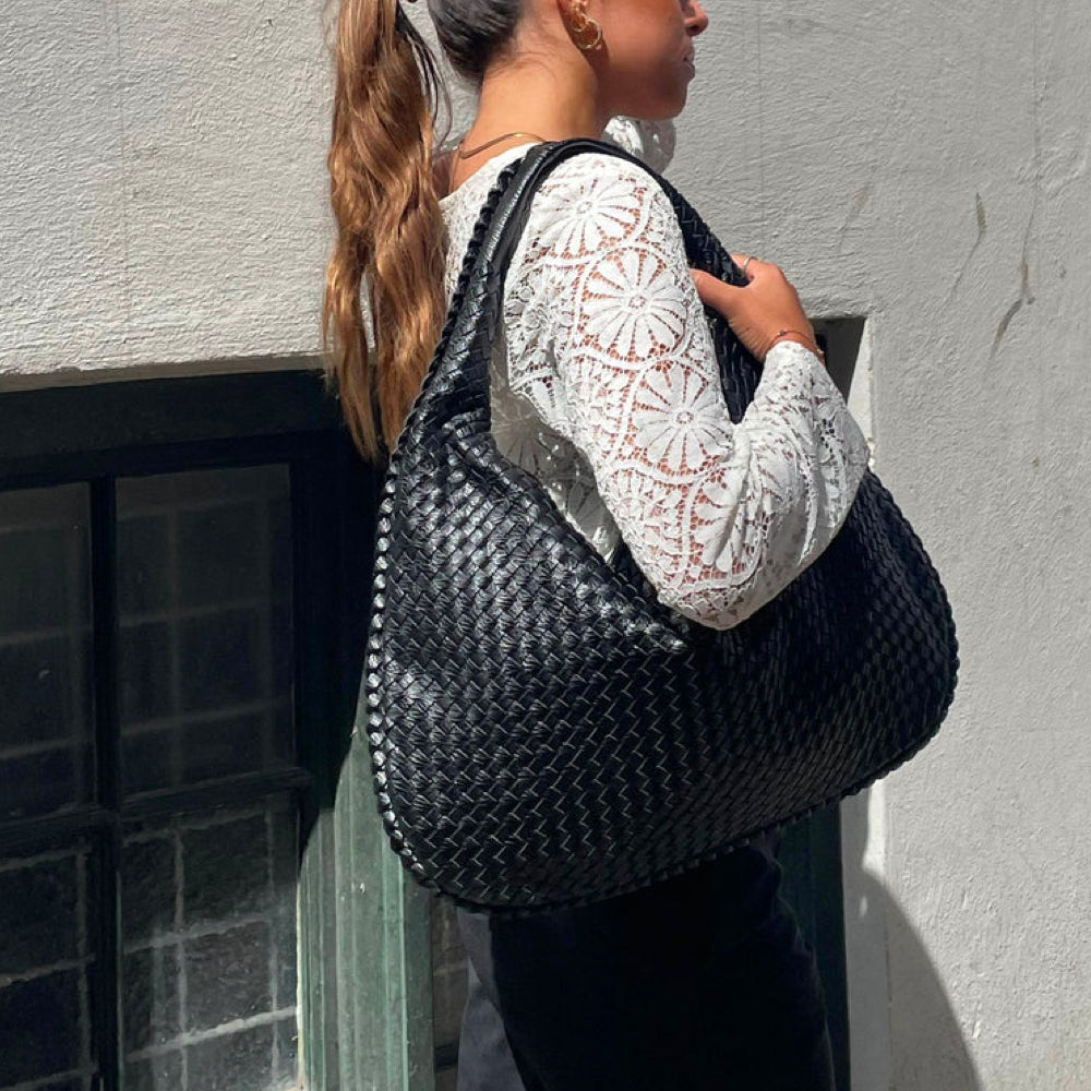 Gestructureerde Tote Bag | Elegant & Praktisch | Vanero