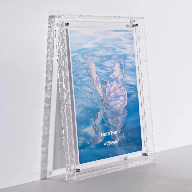 Transparante Acryl Fotolijst | Kleurrijke Minimalistische Designlijst