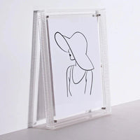Transparante Acryl Fotolijst | Kleurrijke Minimalistische Designlijst
