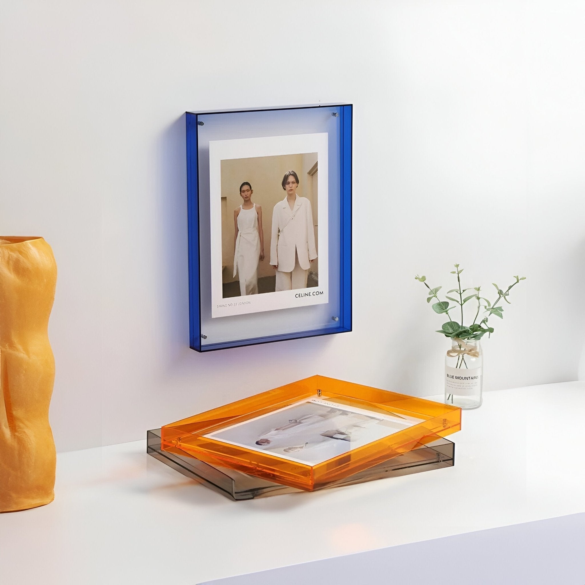 Moderner Designraam van Acryl in Kleur