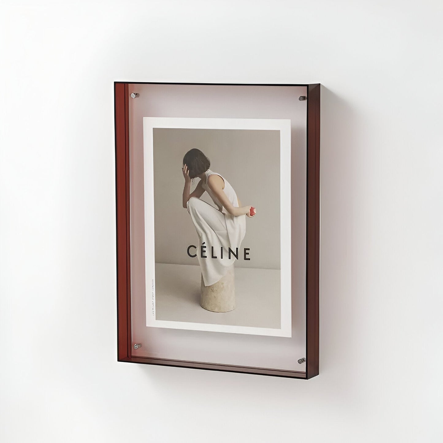 Moderner Designraam van Acryl in Kleur