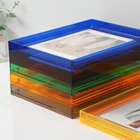 Kristalhelder fotolijstje | Een chique acryl frame dat een modern tintje geeft aan elke kamer.