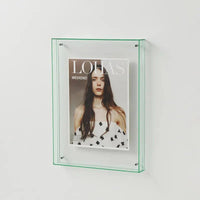 Kristalhelder fotolijstje | Een chique acryl frame dat een modern tintje geeft aan elke kamer.
