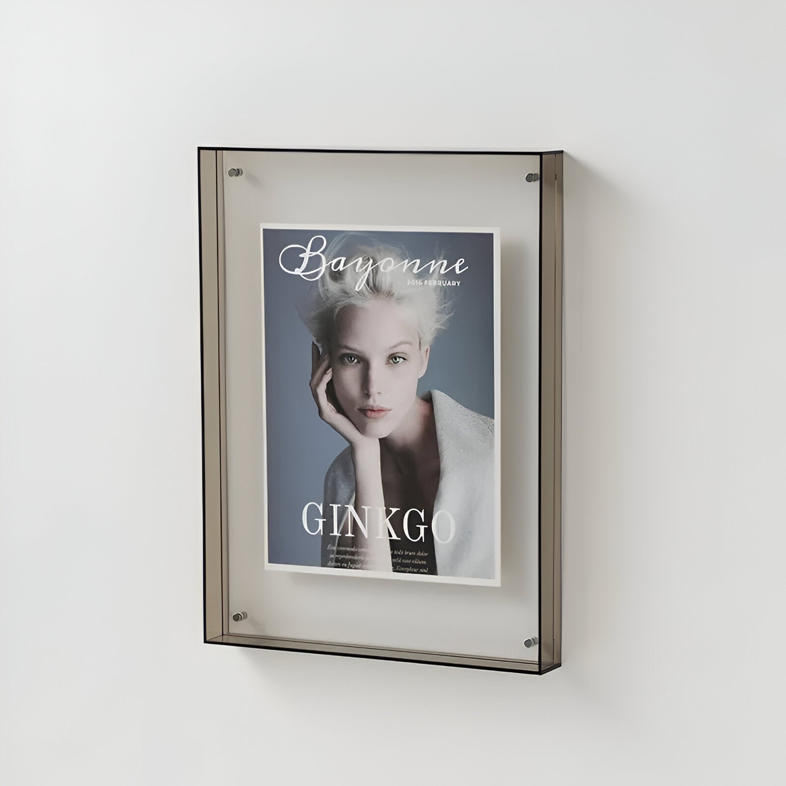 Moderner Designraam van Acryl in Kleur